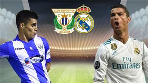 Leganes 1-3 Real Madrid (KT): Vắng Ronaldo, Los Blancos vẫn thắng ngon