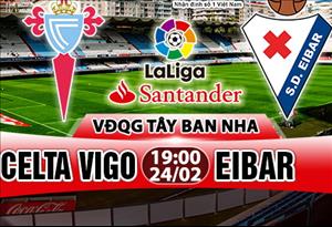 Nhận định Celta Vigo vs Eibar 19h00 ngày 24/2 (La Liga 2017/18)