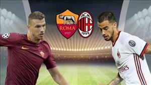 Nhận định Roma vs AC Milan 02h45 ngày 26/2 (Serie A 2017/18)