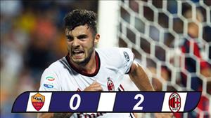 Roma 0-2 AC Milan: Phả hơi nóng vào Top 4
