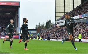 Thống kê không thể bỏ qua trận Burnley 1-1 Man City