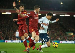 Tổng hợp: Liverpool 2-2 Tottenham (Vòng 26 Premier League 2017/18)
