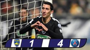 Sochaux 1-4 PSG: Hattrick của Thiên thần Di Maria