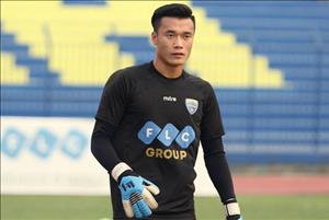 Thủ môn Bùi Tiến Dũng sẽ bắt chính ở AFC Cup 2018