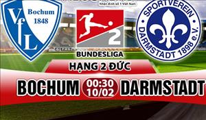 Nhận định Bochum vs Darmstadt 00h30 ngày 10/2 (Hạng 2 Đức)