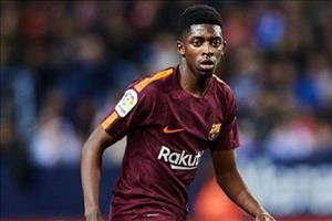 Bom tấn Dembele muốn rời Barca ở Hè 2018
