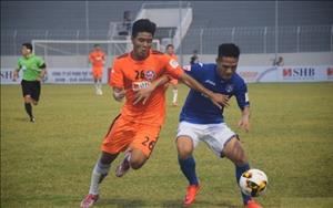 Tiền đạo Hà Đức Chinh sáng cửa đá chính trận Derby xứ Quảng