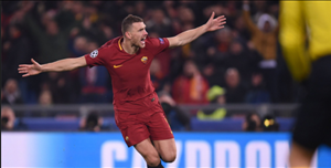 Dzeko nói gì sau khi đưa Roma vào tứ kết C1