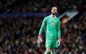 M.U thua bạc nhược Sevilla, De Gea tính chuyện ra đi