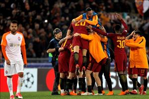 Những thống kê đáng nhớ sau trận Roma 1-0 Shakhtar Donetsk