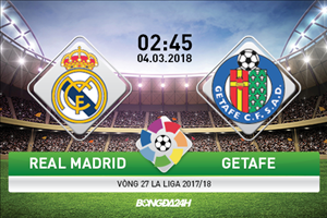 Real Madrid 3-1 Getafe (KT): Ronaldo vượt mốc 300 bàn tại La Liga, Los Blancos thắng nhẹ