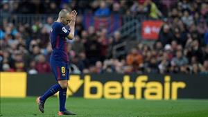 Andres Iniesta khiến HLV Valverde kém vui sau trận thắng Atletico