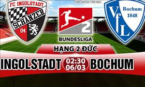 Nhận định Ingolstadt vs Bochum 2h30 ngày 6/3 (Hạng 2 Đức 2017/18)