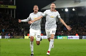 Những thống kê đáng nhớ sau trận Crystal Palace 2-3 M.U