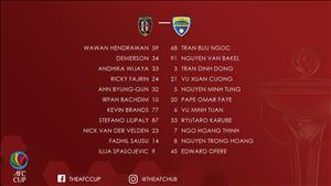 Tổng hợp: Bali United 3-1 Thanh Hóa (AFC Cup 2018)