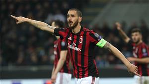 Bonucci chỉ ra lý do Milan thất bại trước Arsenal
