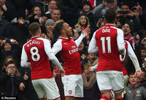 Thống kê không thể bỏ qua trận Arsenal 3-0 Stoke City