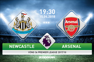 Kết quả Newcastle vs Arsenal trận đấu vòng 34 Premier League 2017/18