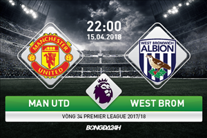 Man Utd vs West Brom (22h00 ngày 15/4): Tiễn khách về nơi xa