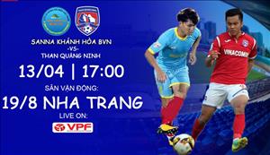 Tổng hợp: Khánh Hòa 1-0 Quảng Ninh (Vòng 5 V-League 2018)