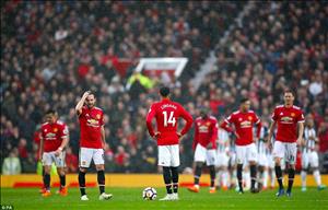 MU 0-1 West Brom: Xa vời lắm ước vọng vô địch!