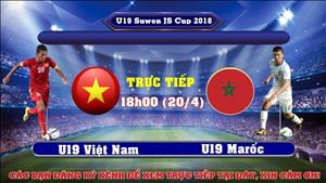 Kết quả U19 Việt Nam 1-1 U19 Morocco (U19 Suwon JS Cup 2018)