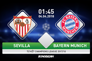 Sevilla 1-2 Bayern Munich (KT): Thắng sân khách, Hùm xám đặt 1 chân vào bán kết