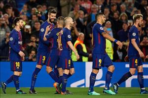 Những điểm nhấn sau chiến thắng 4-1 của Barca trước Roma