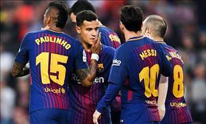 Tổng hợp: Barca 5-1 Villarreal (Vòng 34 La Liga 2017/18)