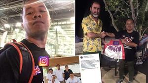 Fan cuồng 'xới tung' cả hòn đảo để gặp gỡ thần tượng Cantona