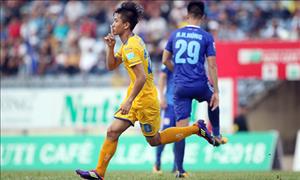 Quảng Nam 1-1 SLNA: Phan Văn Đức ghi bàn, CLB xứ Nghệ có điểm trước nhà ĐKVĐ