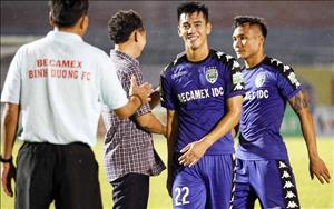 Tổng hợp: Bình Dương 5-1 Sài Gòn (Vòng 10 V-League 2018)
