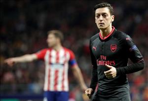 Mesut Ozil mất ngủ sau thất bại trước Atletico Madrid