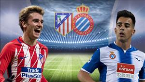 Nhận định Atletico Madrid vs Espanyol 21h15 ngày 6/5 (La Liga 2017/18)