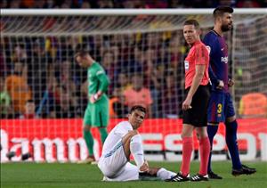 Real nhận tin dữ: Ronaldo chấn thương ở Siêu kinh điển