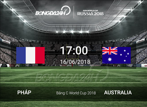 Kết quả Pháp vs Australia trận đấu bảng C World Cup 2018