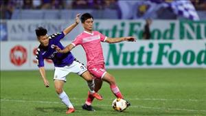 Sài Gòn 5-2 Hà Nội (KT): Da Sylva lập poker, đội bóng thủ Đô thua trận đầu tiên tại V-League 2018