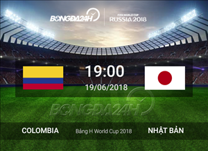 Kết quả Colombia vs Nhật Bản trận đấu bảng H World Cup 2018