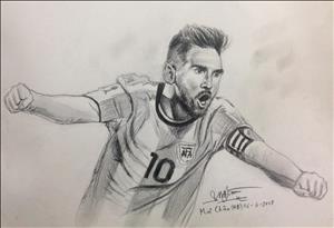 Bài dự thi Ấn tượng World Cup 2018: Giọt nước mắt không màu của Messi!