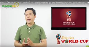 Sống cùng World Cup 2018 số 15: “Đại pháo” so tài
