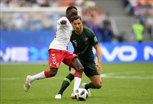 Tổng hợp: Đan Mạch 1-1 Australia (Bảng C World Cup 2018)