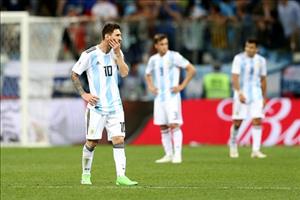 Những thống kê thảm hại của Argentina trong trận thua Croatia