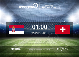 Nhận định Serbia vs Thụy Sĩ (1h ngày 23/6): “Đại bàng” lại bay cao?