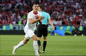 Những thống kê ấn tượng sau trận đấu Serbia 1-2 Thụy Sĩ