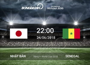 Nhận định Nhật Bản vs Senegal (22h00 ngày 24/6): Khốc liệt tấm vé đi tiếp