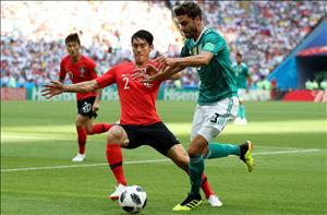 Những thống kê đáng nhớ sau trận đấu Đức 0-2 Hàn Quốc