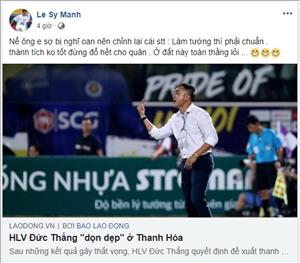 FLC Thanh Hóa loại quân, Sỹ Mạnh cạnh khóe HLV Đức Thắng