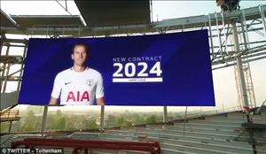 CHÍNH THỨC: Harry Kane ký vào siêu hợp đồng với Tottenham