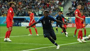 Tổng hợp: Pháp 1-0 Bỉ (World Cup 2018)