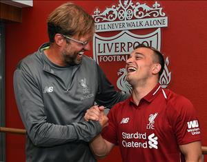 HLV Klopp nói gì về tân binh Shaqiri của Liverpool?